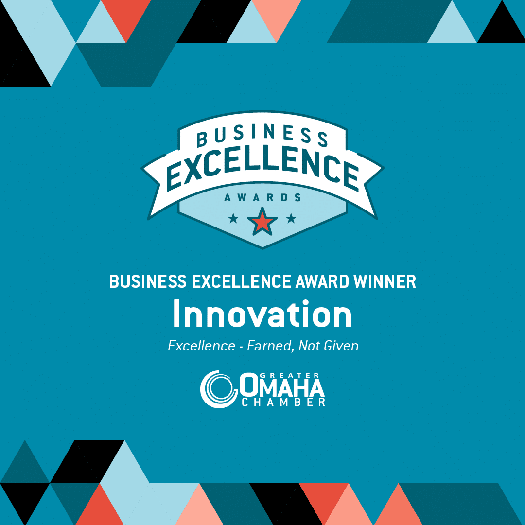 Innovation Award - Omaha Chamber Business Excellence